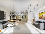 Проект будинку ARCHON+ Будинок в акебіях 2 вер.2 денна зона (візуалізація 1 від 3)