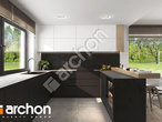 Проект дома ARCHON+ Дом в коммифорах 15 (Г) визуализация кухни 1 вид 2