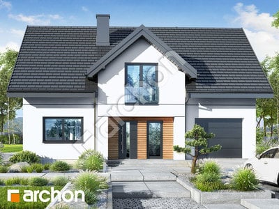 Проект дома ARCHON+ Дом в коммифорах 15 (Г) 