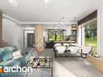 Проект будинку ARCHON+ Будинок в комміфорах 15 (Г) денна зона (візуалізація 1 від 1)