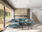 Проект будинку ARCHON+ Будинок в комміфорах 15 (Г) денна зона (візуалізація 1 від 6)