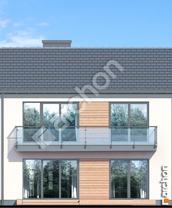 Дворовий фасад Будинок в халезіях 3 (Р2С)