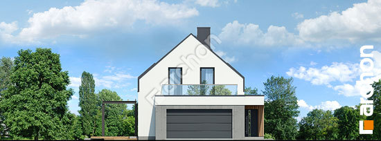 Передний фасад Дом в естрагоне 3 (Г2)