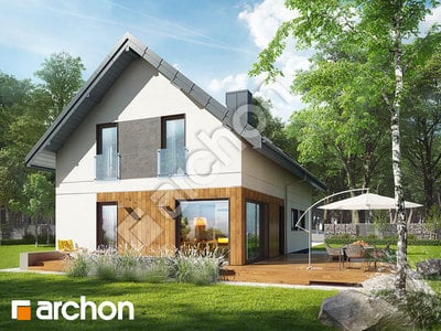 Проєкт будинку ARCHON+ Будинок під івою 2 