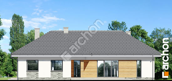 Дворовой фасад Дом в навлоциях