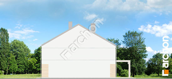 Бочний фасад Будинок під гінко 12 (ГР2БА)