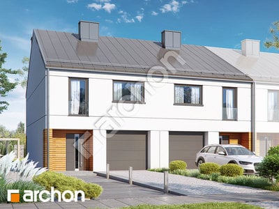 Проєкт будинку ARCHON+ Будинок під гінко 12 (ГР2БА) 