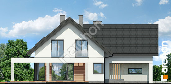 Боковой фасад Дом в яскерах 4 (Г)