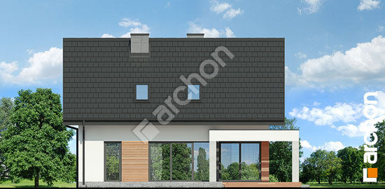 Дворовой фасад Дом в яскерах 4 (Г)