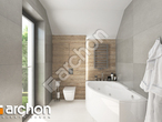 Проект дома ARCHON+ Дом в яскерах 4 (Г) визуализация ванной (визуализация 3 вид 2)