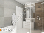 Проект дома ARCHON+ Дом в яскерах 4 (Г) визуализация ванной (визуализация 3 вид 3)