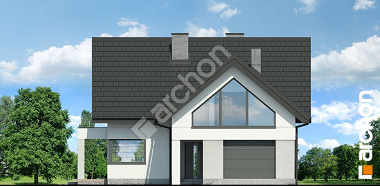 Передний фасад Дом в яскерах 4 (Г)