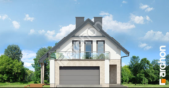 Передний фасад Дом в цитринках (Г2) 