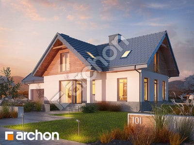 Проєкт будинку ARCHON+ Будинок в помело (П)  