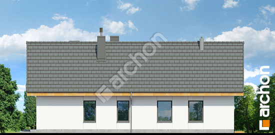 Бочний фасад Будинок під сверками