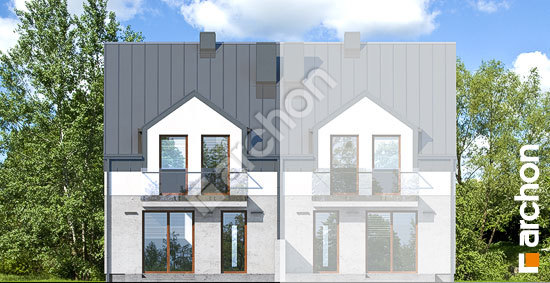 Дворовий фасад Будинок під гінко 16 (ГБА)