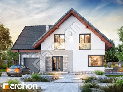 Проект дома ARCHON+ Дом в амброзиях 