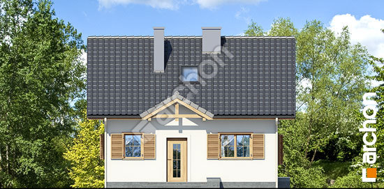 Передний фасад Дом миниатюрка вер. 2