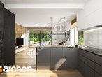 Проект будинку ARCHON+ Будинок в яблонках 21 візуалізація кухні 1 від 2