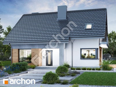 Проєкт будинку ARCHON+ Будинок в яблонках 21 