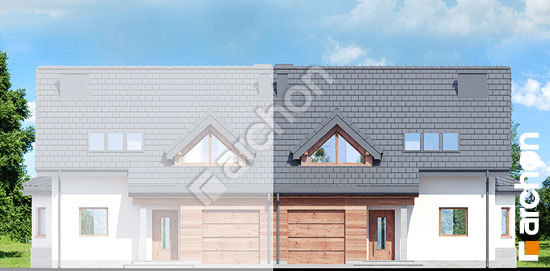 Передний фасад Дом в клематисах 4 вер.2