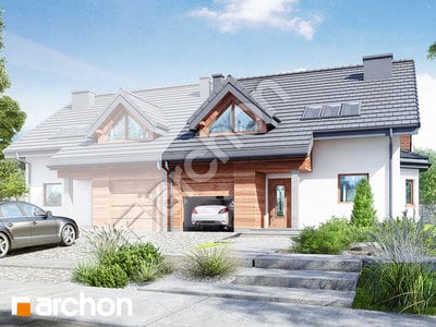 Проект дома ARCHON+ Дом в клематисах 4 вер.2 
