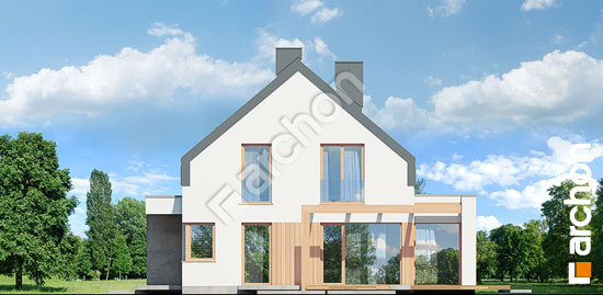 Бочний фасад Будинок в аурорах (Н)