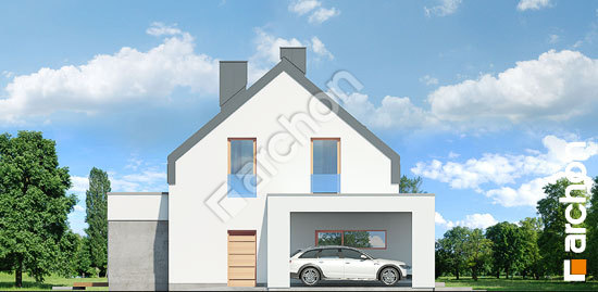 Боковой фасад Дом в аурорах (Н)