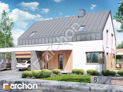 Проєкт будинку ARCHON+ Будинок в аурорах (Н) 