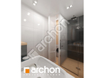 Проект будинку ARCHON+ Будинок в герані 2 (Т) візуалізація ванни (візуалізація 3 від 2)