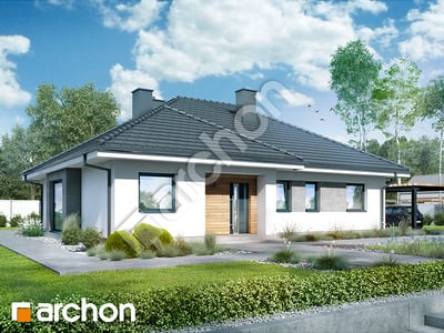 Проект дома ARCHON+ Дом в герани 2 (Т) 