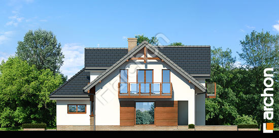 Бочний фасад Будинок в калатеях 8 (Г2)