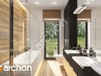 Проект будинку ARCHON+ Будинок у звіробої візуалізація ванни (візуалізація 3 від 2)