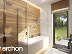Проект будинку ARCHON+ Будинок у звіробої візуалізація ванни (візуалізація 3 від 3)