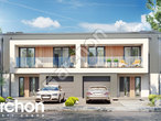 Проект будинку ARCHON+ Будинок в клематисах 24 (С) додаткова візуалізація
