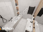 Проект будинку ARCHON+ Будинок в клематисах 24 (С) візуалізація ванни (візуалізація 3 від 4)