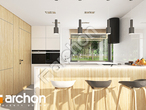 Проект дома ARCHON+ Дом в кортландах 4 (Г2) визуализация кухни 1 вид 1