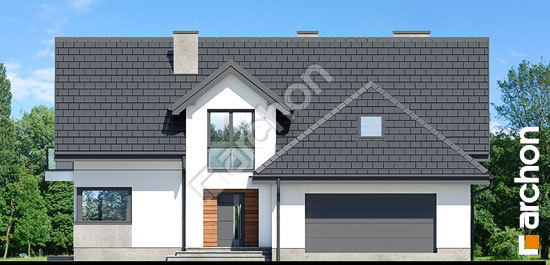 Передний фасад Дом в кортландах 4 (Г2)