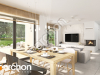Проект будинку ARCHON+ Будинок в кортландах 4 (Г2) денна зона (візуалізація 1 від 5)