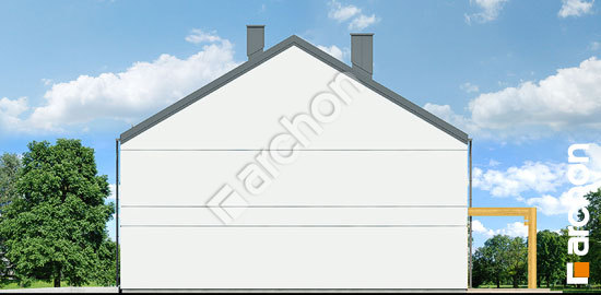 Бочний фасад Будинок під гінко 12 (Г)