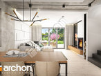 Проект дома ARCHON+ Дом под агавами 2 (В) дневная зона (визуализация 1 вид 6)