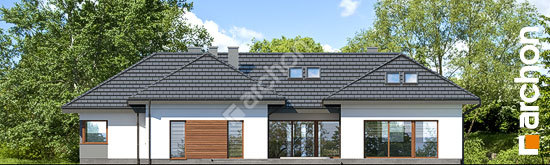 Дворовой фасад Дом в кливиях 7 (Г2)