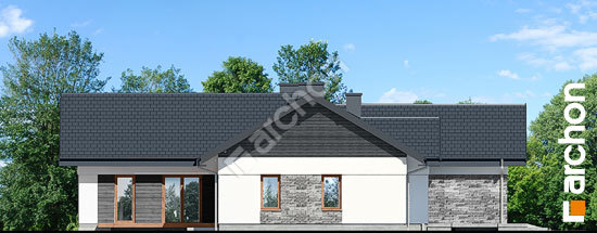 Бочний фасад Будинок в навлоціях 4 (Г2)