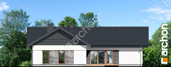 Дворовой фасад Дом в навлоциях 4 (Г2)