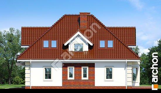 Бочний фасад Будинок в гліді вер.2