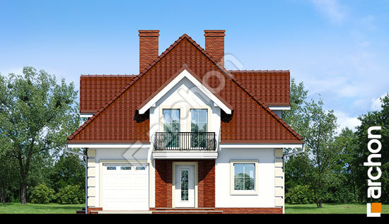 Передній фасад Будинок в гліді вер.2