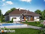 Проект дома ARCHON+ Дом в кипарисах (Г2) вер. 2 
