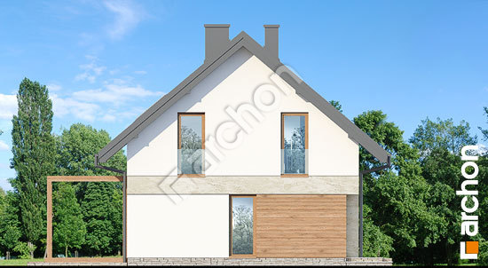 Боковой фасад Дом в квинслендах 2