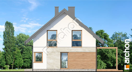 Боковой фасад Дом в квинслендах 2