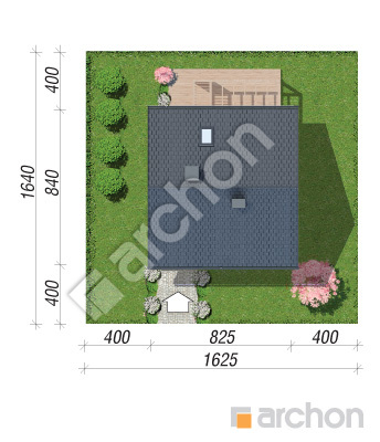 Проект дома ARCHON+ Дом в квинслендах 2 Ситуація